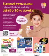 Akční leták Teta drogerie - Teta klub
