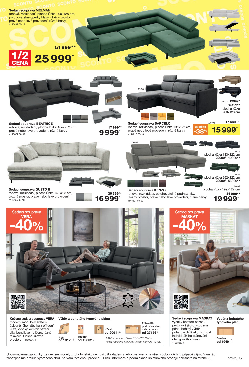 Leták SCONTO Nábytek leták - strana 10