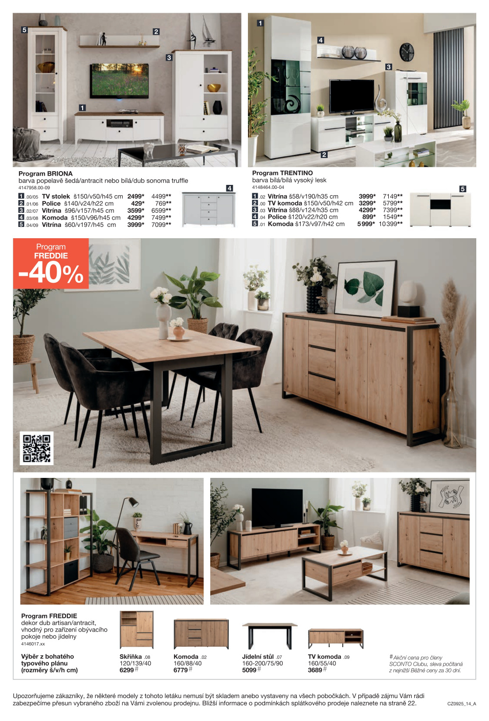 Leták SCONTO Nábytek leták - strana 14