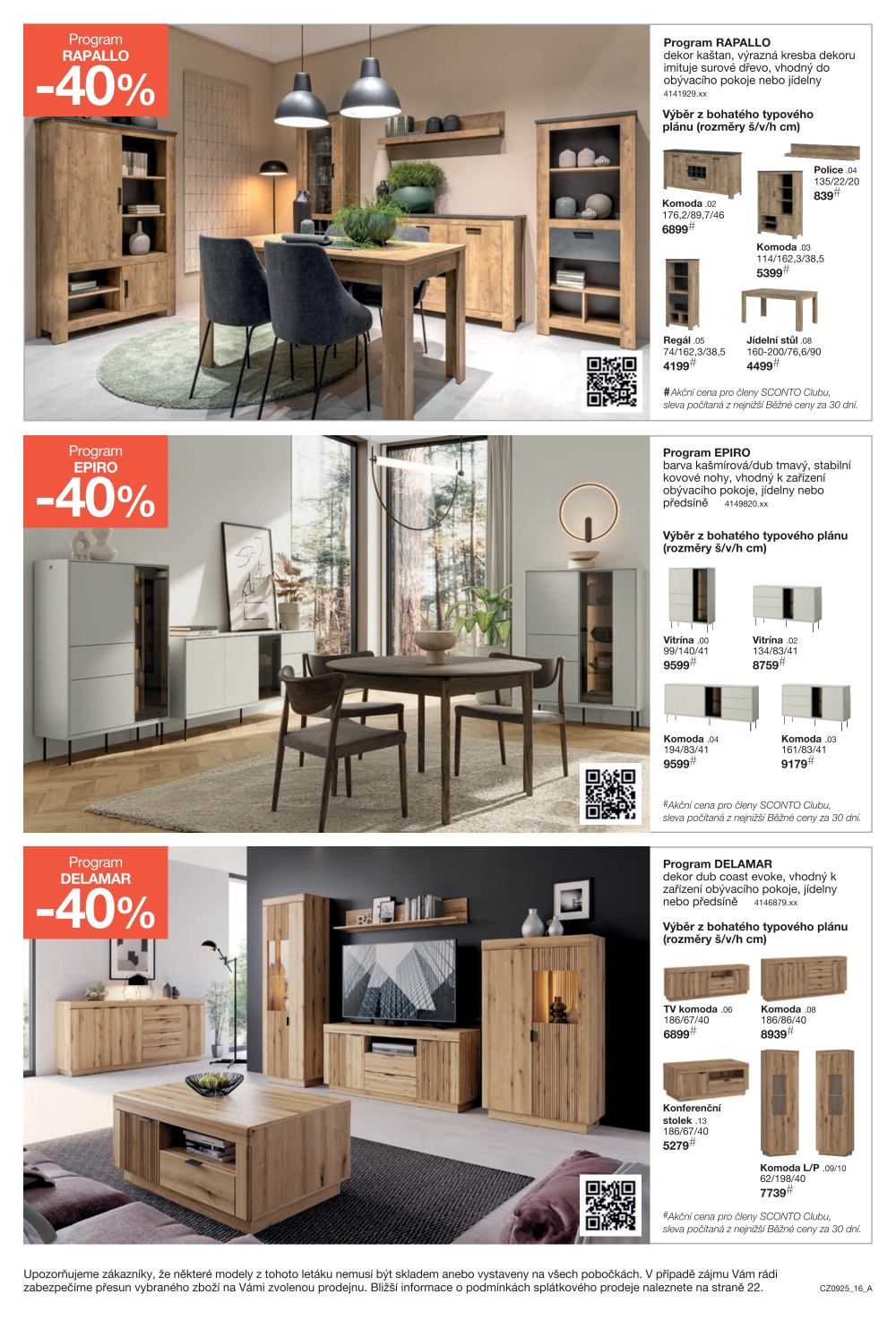Leták SCONTO Nábytek leták - strana 16
