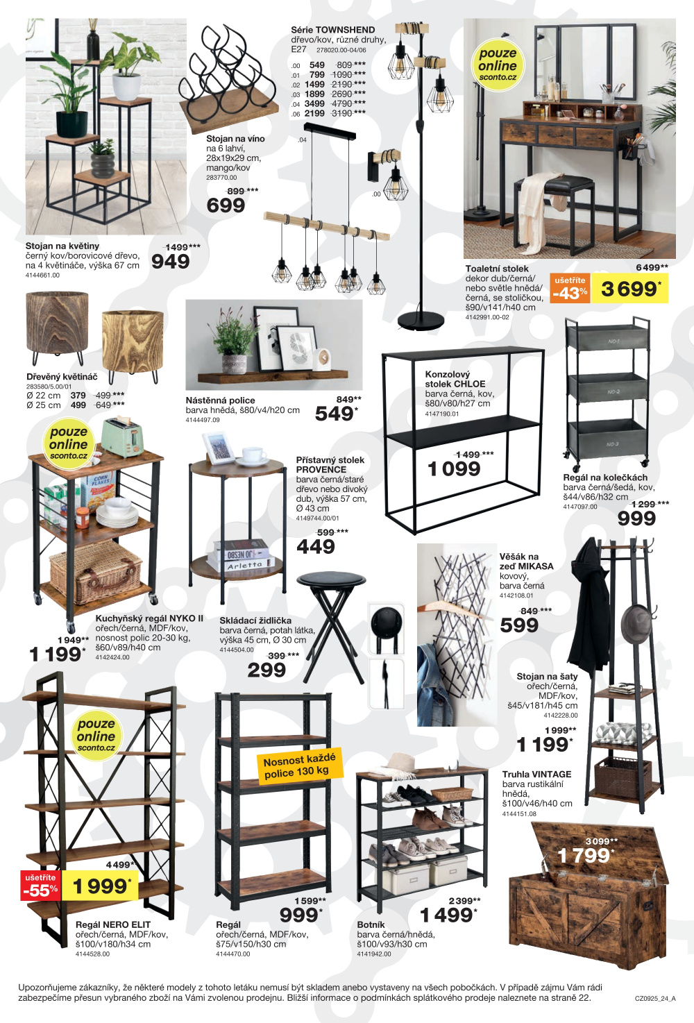 Leták SCONTO Nábytek leták - strana 24