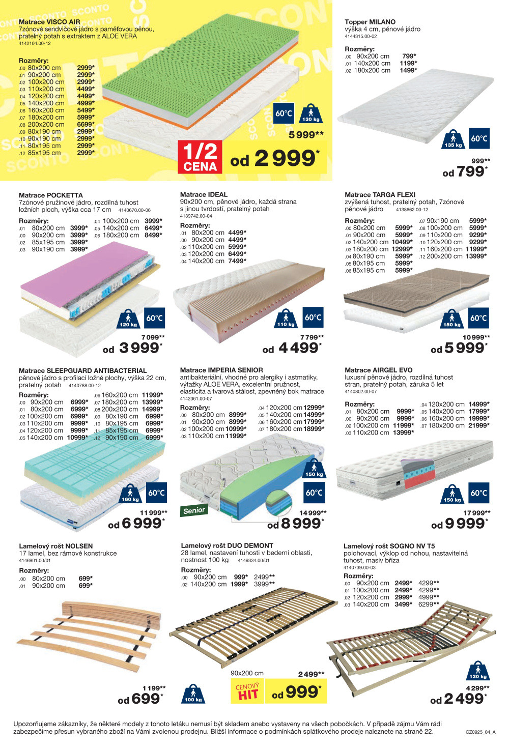 Leták SCONTO Nábytek leták - strana 4