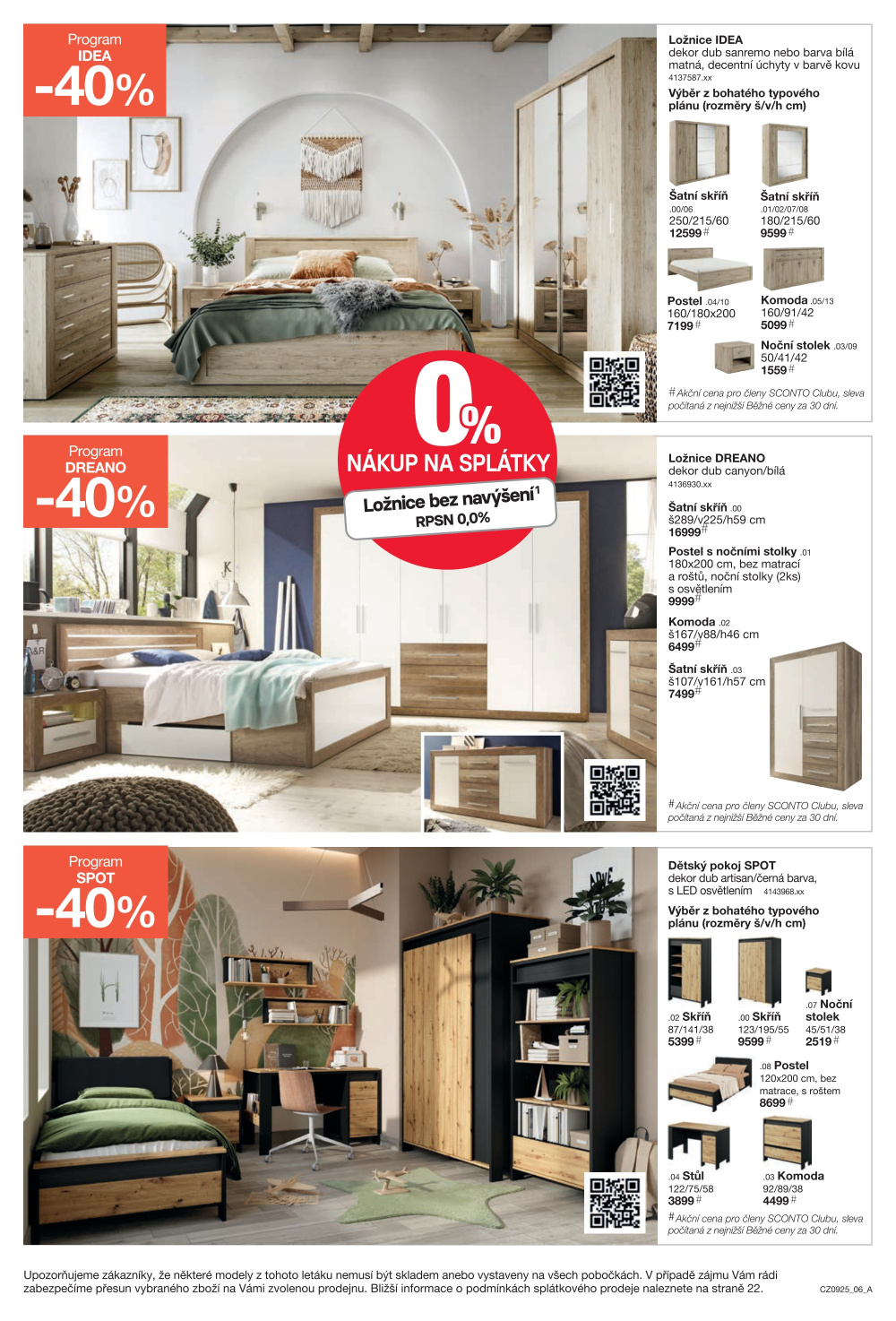 Leták SCONTO Nábytek leták - strana 6