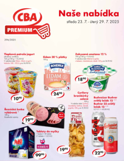 CBA Premium leták