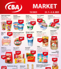 Akční leták CBA Market 