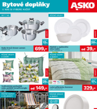 Akční leták ASKO nábytek  - Bytové doplňky