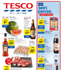Akční leták Tesco hypermarket 