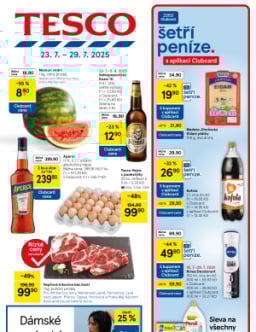 Tesco hypermarket leták