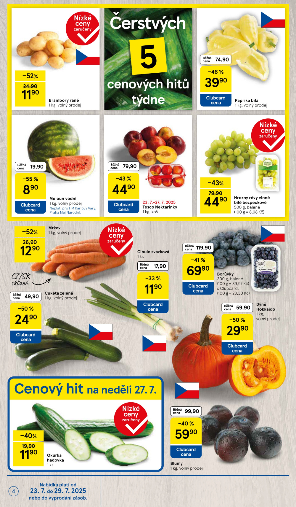 Leták Tesco hypermarket leták - strana 4