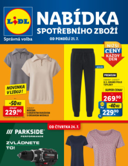 Lidl leták - Nabídka spotřebního zboží