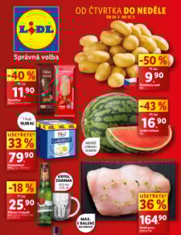 Lidl leták od čtvrtka