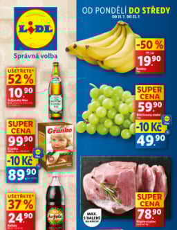 Lidl leták od pondělí - Retro týden