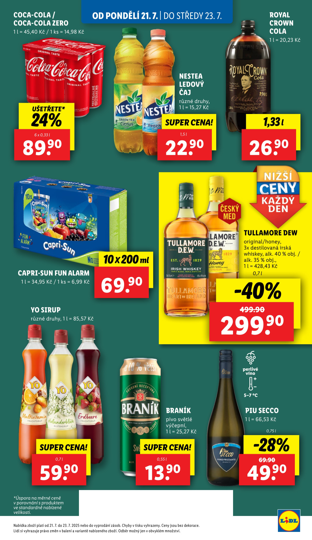 Leták Lidl leták od pondělí - Retro týden - strana 24