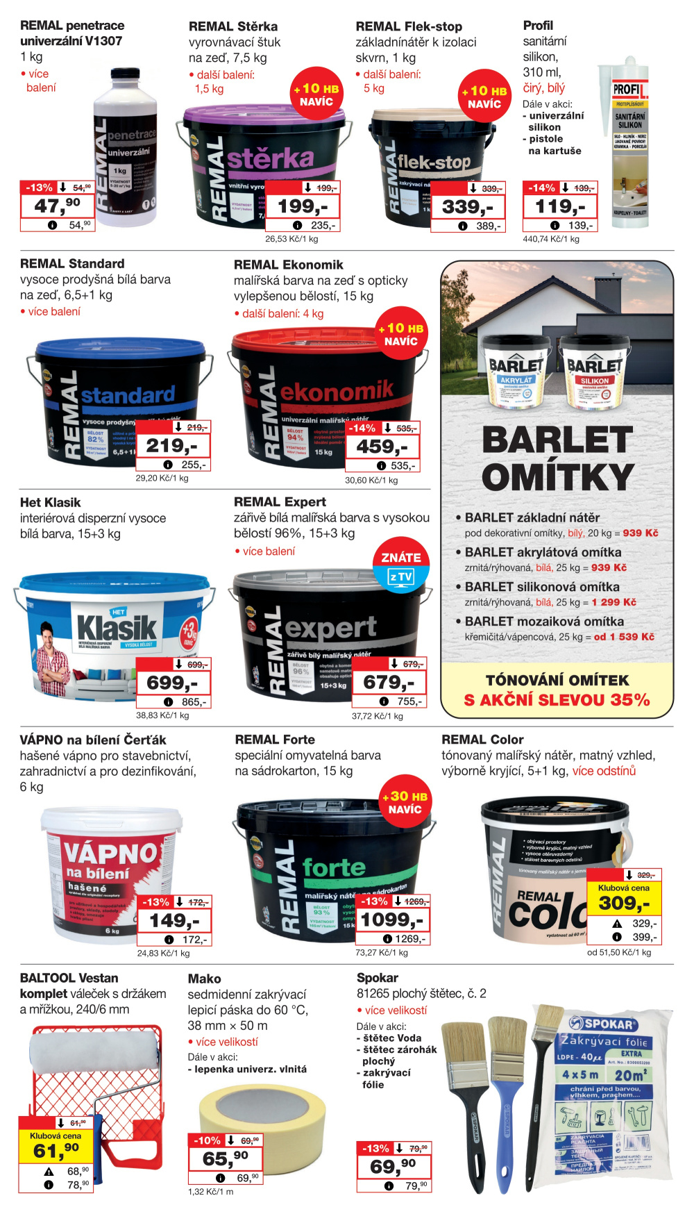 Leták Barvy a laky drogerie leták - strana 3