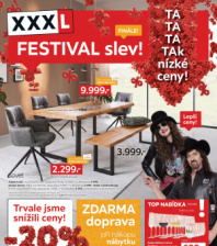 Akční leták XXXLutz  - Festival slev
