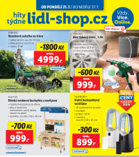 Akční leták Lidl - shop.cz  - hity týdne
