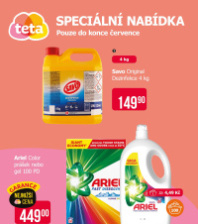 Akční leták Teta drogerie - Speciální nabídka