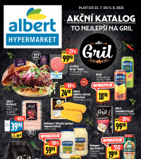 Akční leták Albert Hypermarket - Akční katalog to nejlepší na gril