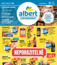 Akční leták Albert Supermarket  - Praha 2, Vinohradský pavilon