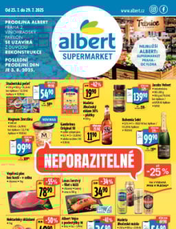 Albert Supermarket leták - Praha 2, Vinohradský pavilon