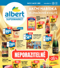 Akční leták Albert Supermarket 