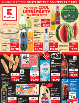 Kaufland leták Praha 8 - Malý Klín