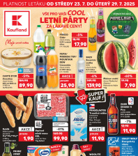 Akční leták Kaufland  Praha 3 - Jarov