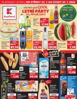 Kaufland leták Praha 8 - Libeň