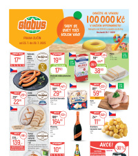 Akční leták Globus  Praha - Zličín