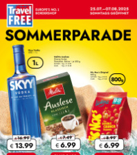 Akční leták TRAVEL FREE 