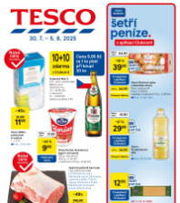 Akční leták Tesco hypermarket 