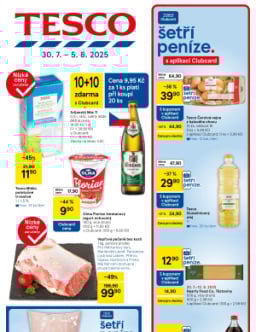 Tesco hypermarket leták