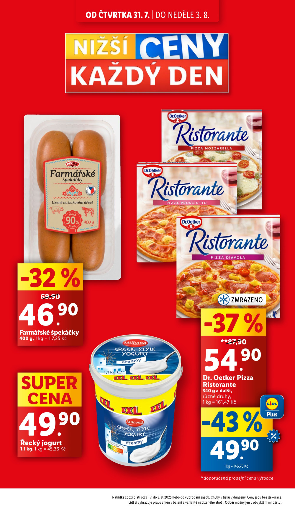 Leták Lidl leták od čtvrtka - Speciality v řeckém stylu - strana 2