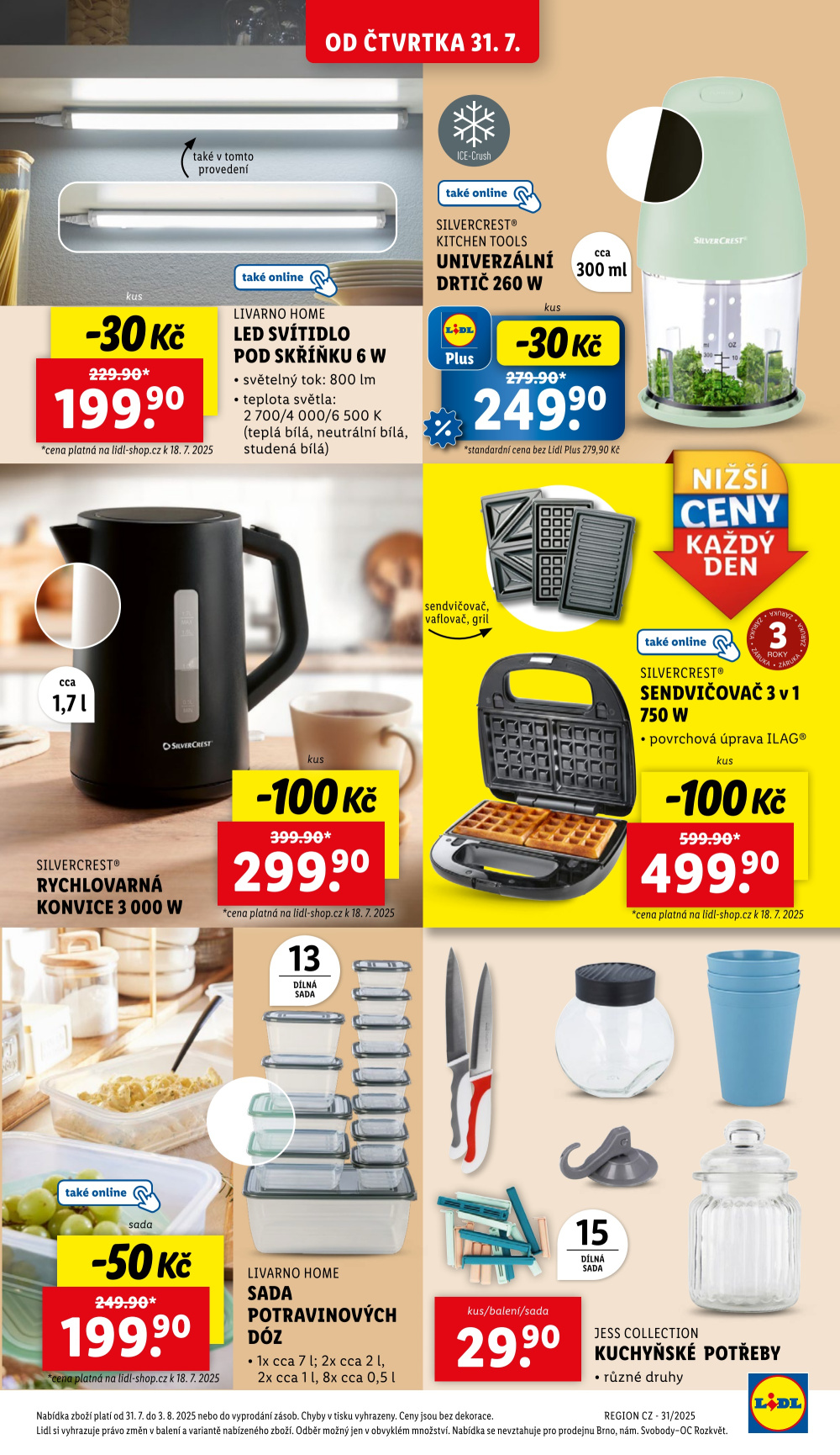 Leták Lidl leták od čtvrtka - Speciality v řeckém stylu - strana 31