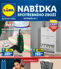 Akční leták Lidl  - Nabídka spotřebního zboží