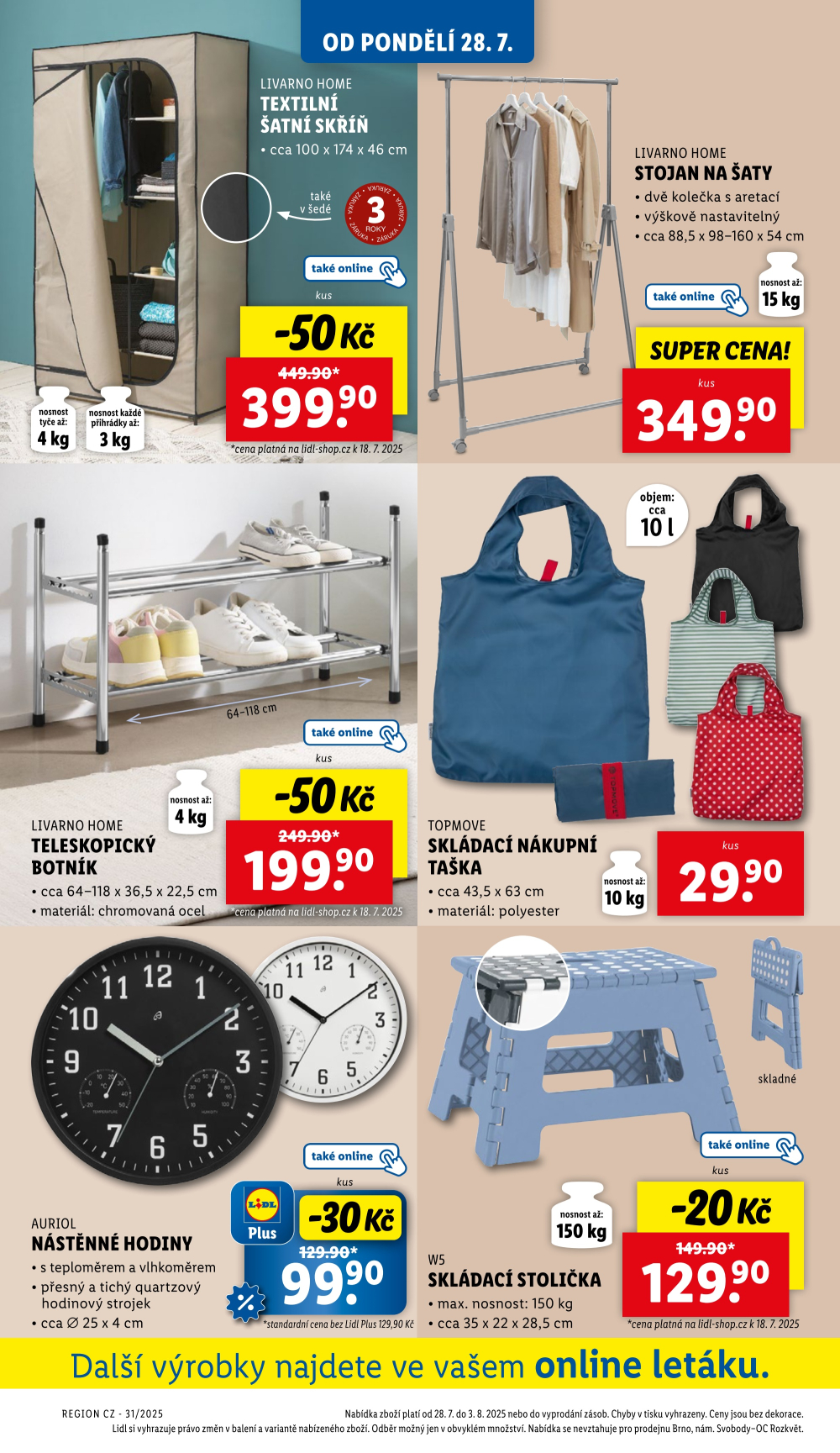 Leták Lidl leták - Nabídka spotřebního zboží - strana 4