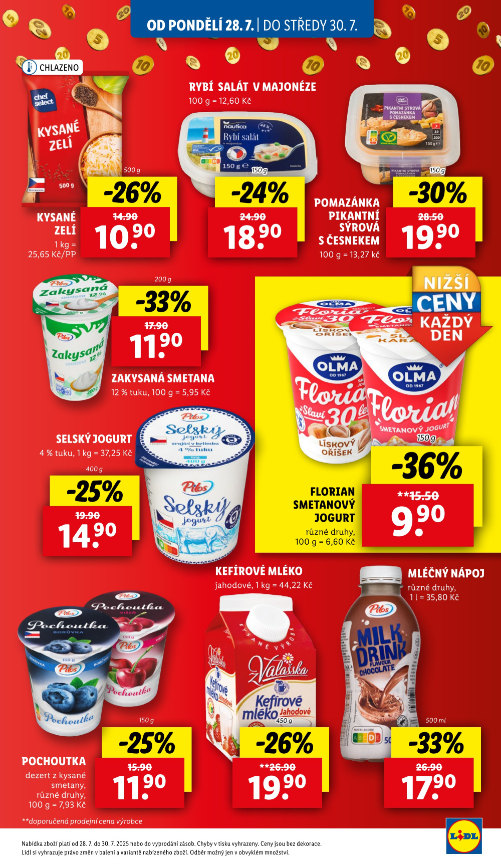 Leták Lidl leták od pondělí - Ježkovy voči! Pod dvacet! - strana 13