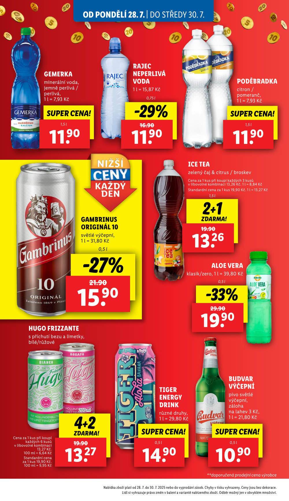 Leták Lidl leták od pondělí - Ježkovy voči! Pod dvacet! - strana 16