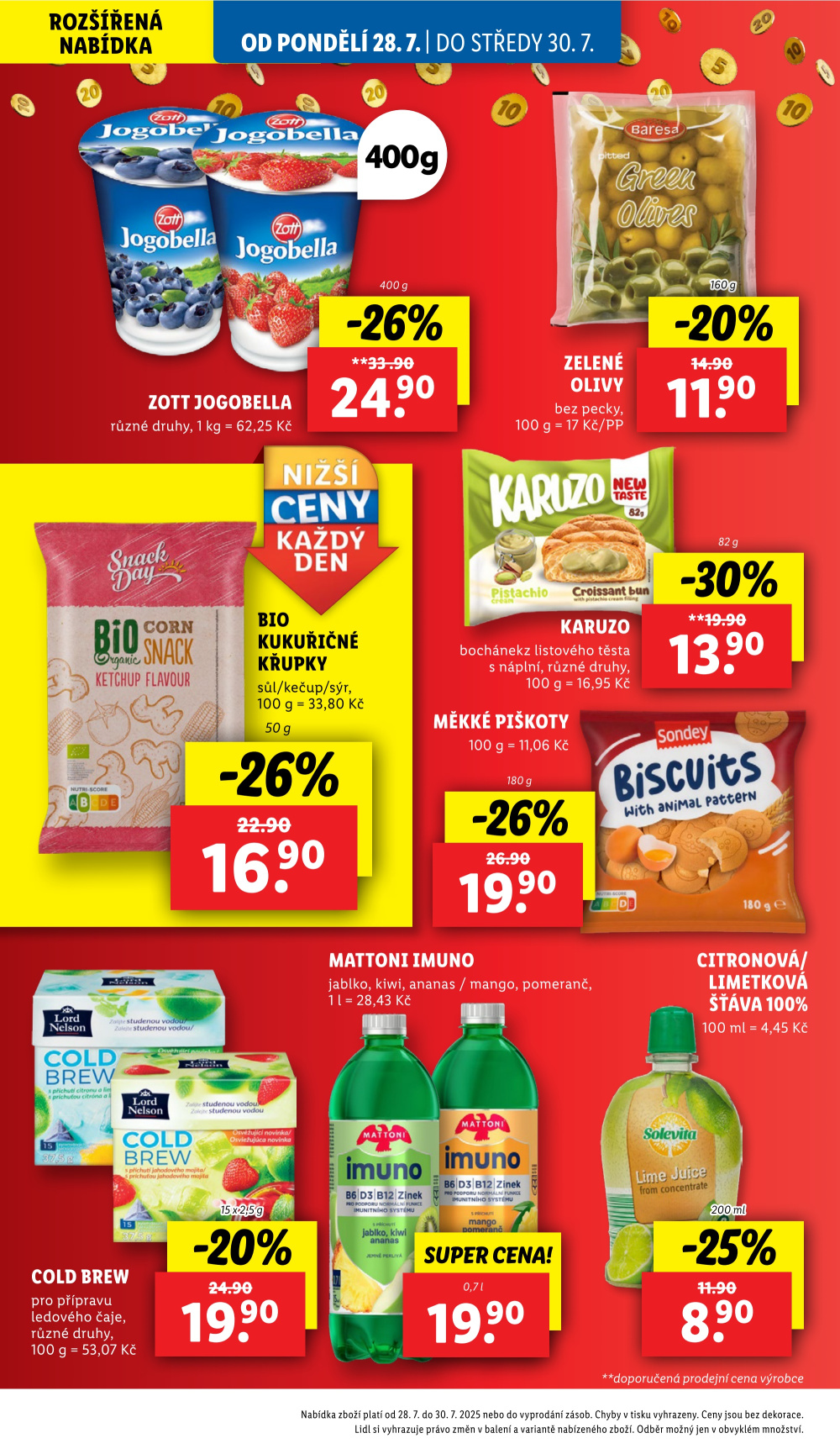 Leták Lidl leták od pondělí - Ježkovy voči! Pod dvacet! - strana 18