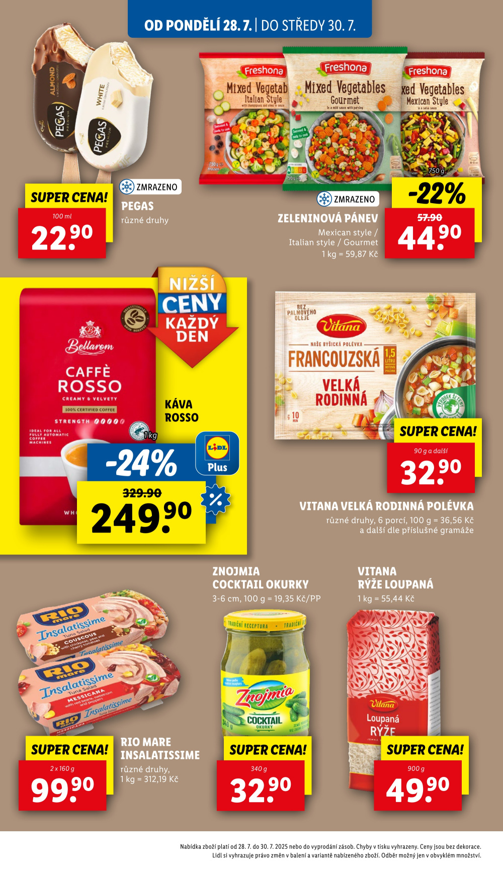 Leták Lidl leták od pondělí - Ježkovy voči! Pod dvacet! - strana 20