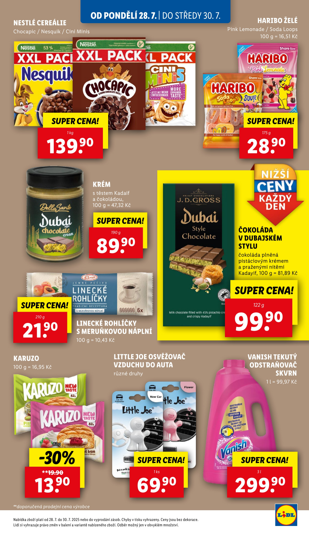 Leták Lidl leták od pondělí - Ježkovy voči! Pod dvacet! - strana 21