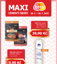 Akční leták Teta drogerie - Maxi cenový objev