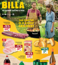 Akční leták BILLA  - Léto plné grilování