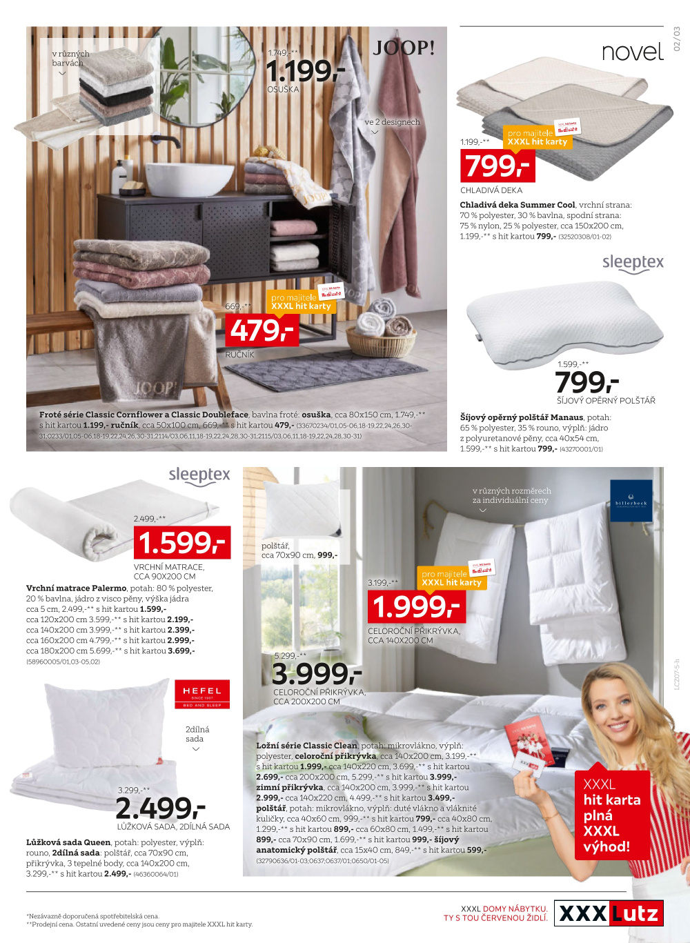 Leták XXXLutz leták - Týdny bytového textilu - strana 3