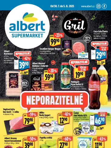 Albert Supermarket leták