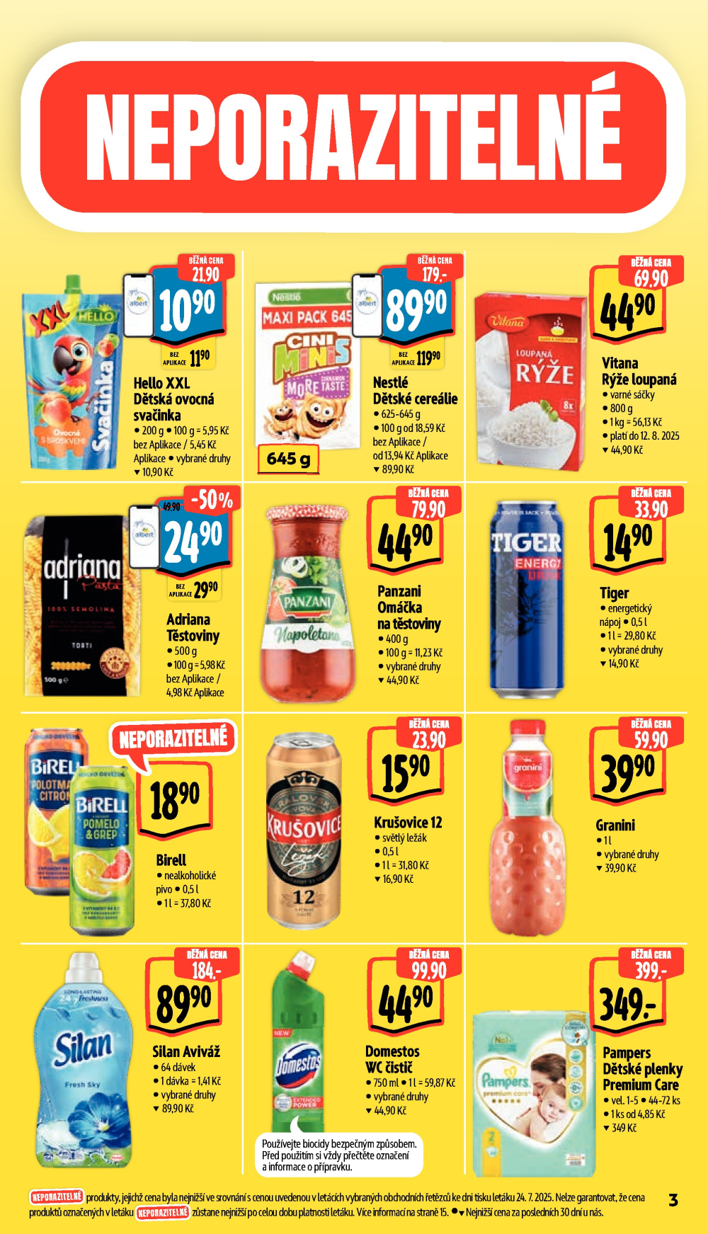 Leták Albert Supermarket leták - strana 3