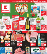 Akční leták Kaufland  Praha 3 - Jarov
