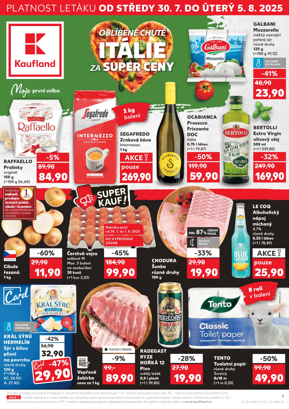 Leták Kaufland leták Havířov - strana 1