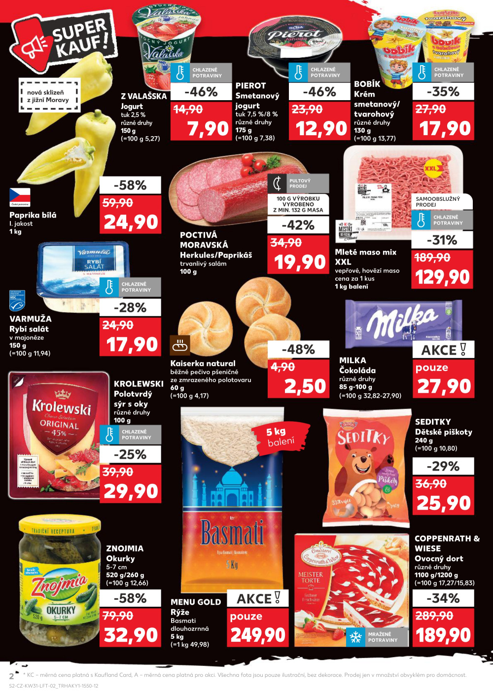 Leták Kaufland leták Praha 6 - Vypich - strana 2