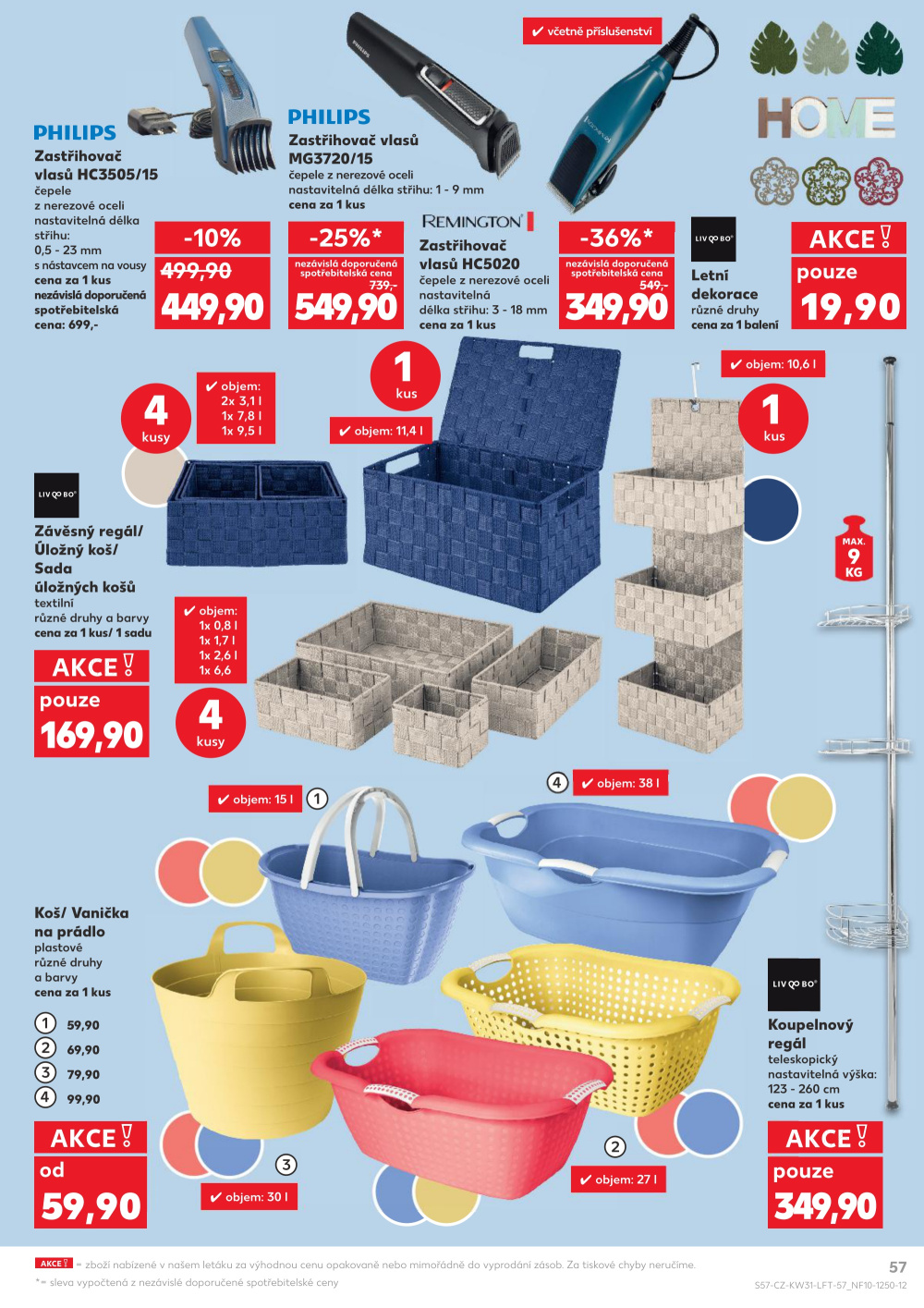 Leták Kaufland leták Praha 6 - Vypich - strana 57